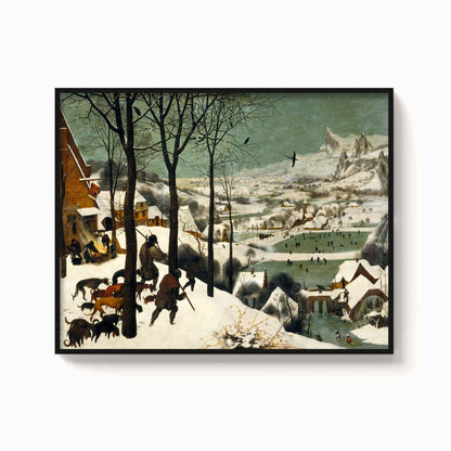 Bruegel – The hunters in the snow (winter), 1565 - The Manify