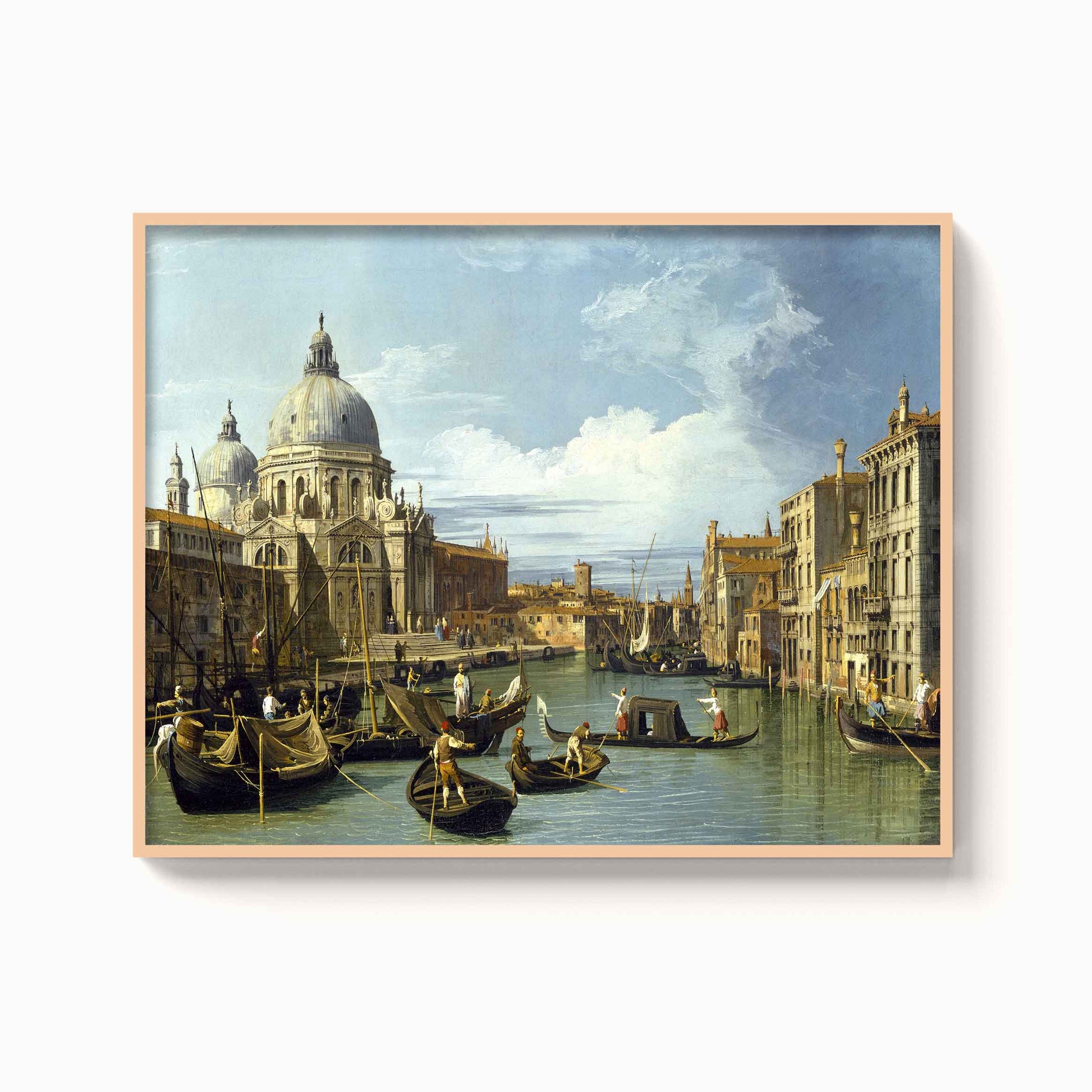 Canaletto – The entrance to the Grand Canal, c. 1730 - The Manify